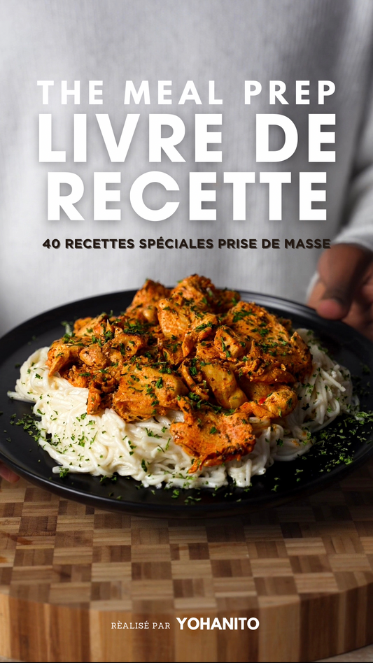 LIVRE DE RECETTES NUMERIQUE PRISE DE MASSE